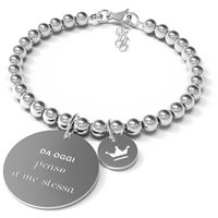 Bracciale 10 Buoni Propositi Donna in Acciaio B-4501M - B-4501M